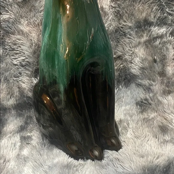 Dog Figure 13.5" Green Black Drip Pet Lovers - Picture 15 of 16